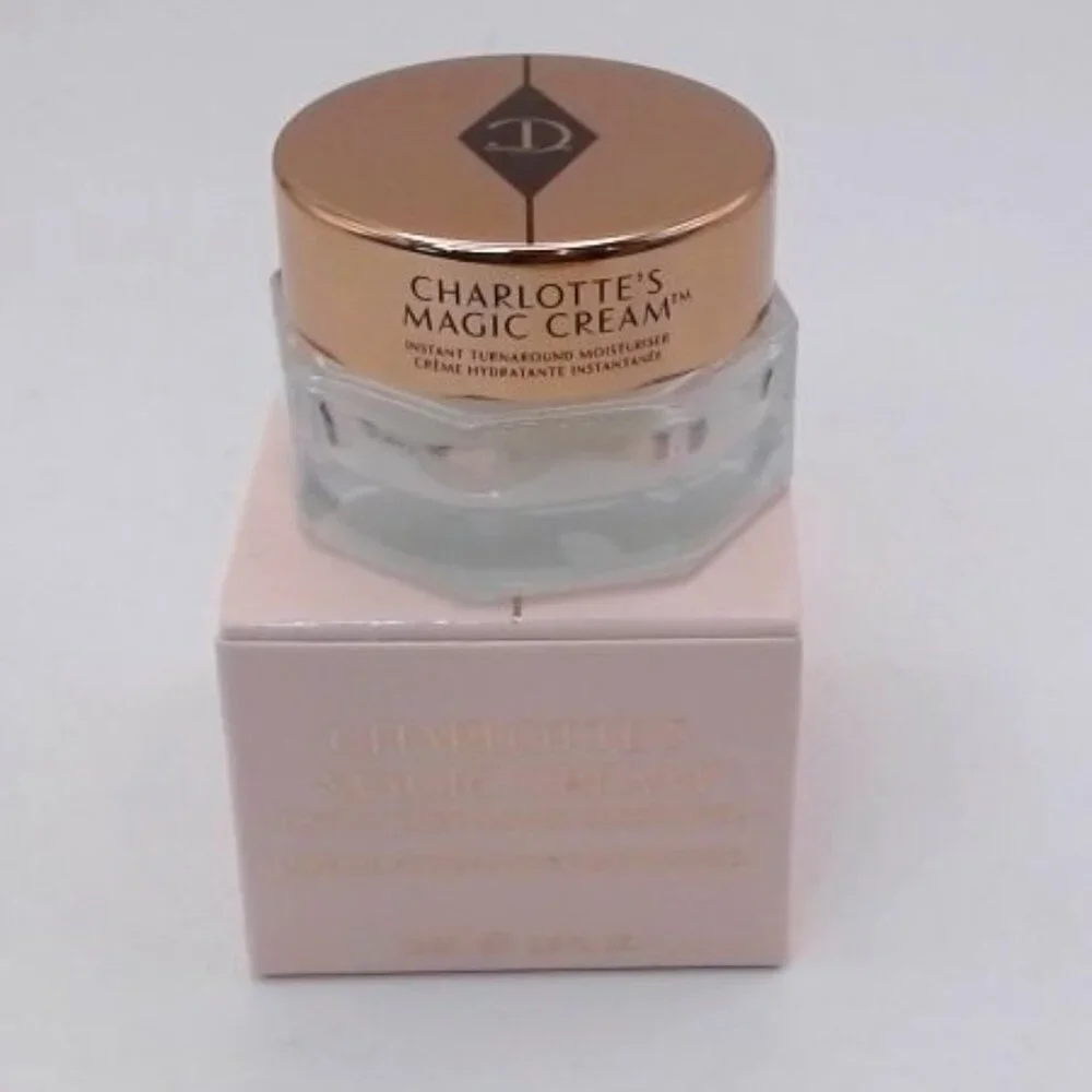 Charlotte Tilbury Magic Cream Face Moisturizer 15 mL/.5 Fl Oz, BRAND‎ NEW IN BOX